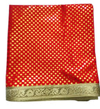 Lakshmi Maa Collection's Rumala Sahib Double Set(Red with Gota- 4 PEC.)