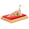 OILOCO Ram Mandir Ayodhya Model Authentic Design Ideal for Home Temple, Home Decor & Gifts (Size 3 inch)
