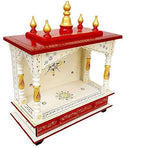 Kamdhenu Art and Craft Wooden Temple/Home Temple/Pooja Mandir/Pooja Mandap/Temple (10)