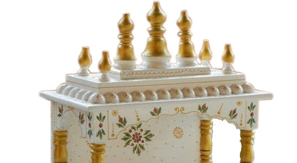 Kamdhenu Art and Craft Wooden Temple/Home Temple/Pooja Mandir/Pooja Mandap/Temple (4)