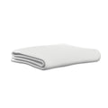 Frido Wedge Plus Cushion Cover | Ultrasoft, Breathable & Cool Pillow Cover | Aesthetic Pillow Cover for Home | Durable & Machine-Washable | White