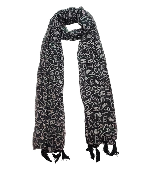 FLIHAUT Women Chiffon Georgette Printed Scarf Stole | Lightweight Soft Fashion Scarves for Girls & Women | Multipurpose Shawl & Wrap | Combo Pack of 5 (50 x 172 cm, Mixed_176)