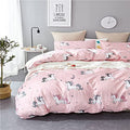 WONDERLOOK Ac Blanket/Dohar, Fabric - Polyester All-Weather 120 GSM Printed Lightweight, Size -54X84 Inches - Multi Col. Cartoon Kids (Unicorn-I, Double) Kafalo