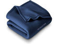 VAS COLLECTIONS® All Season Polar Fleece Blanket | Double 220x230 cm, Blue Kafalo