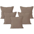Encasa XO Cushion Covers, No Inserts, Cotton Throw Pillow Cases