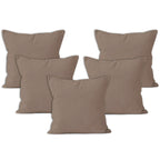 Encasa XO Cushion Covers, No Inserts, Cotton Throw Pillow Cases