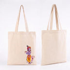 aurora trading Cotton Tote Bag with Sacred God Prints (1, KRISHNA)