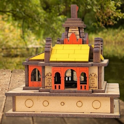 The Himalayan River Divine Char Dham Temple Miniatures Handcrafted Sacred Models for Spiritual Worship and Enchanting Home Décor