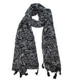 FLIHAUT Women Chiffon Georgette Printed Scarf Stole | Lightweight Soft Fashion Scarves for Girls & Women | Multipurpose Shawl & Wrap | Combo Pack of 5 (50 x 172 cm, Mixed_176)