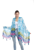 PALATT Cotton Scarf for Women | Lightweight Summer Stole for Women | Soft Breathable Ladies Scarf | Size 70 x 180 cm