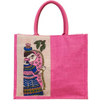 NEXUS Madhubani jute Bag