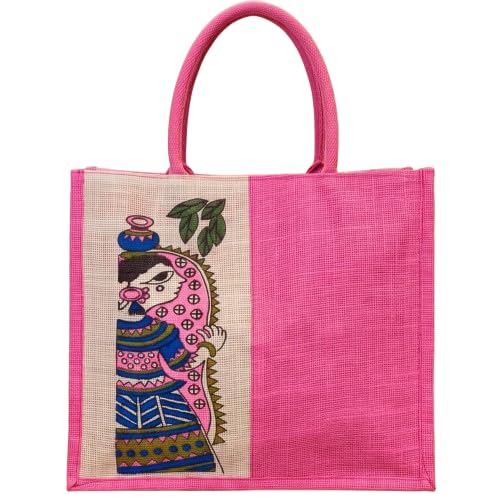 NEXUS Madhubani jute Bag