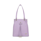 Fastrack Women Compact Trendy Tote with Zip Closure | Main Compartment, Inner Slip and Zip Pockets | Stylish Everyday Tote | Trendy Women Purse Handbags, Violet