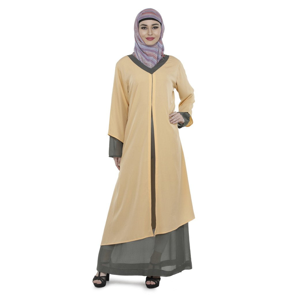 Momin Libas Abeeha Multicolor Islamic Abaya & Burkha burqa jilab_M