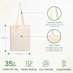 Delhi Printing Co. Good vibes only tote bag Strong Cotton Bag for Shopping | Canvas Tote Bag for Women & Girls | Stylish Cotton Handbags (13)