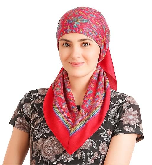 CHACKO Women’s Wool Winter Scarf | Soft & Warm Woolen Muffler | Stylish Cold Weather Wrap for Women | Pack of 1_Maroon