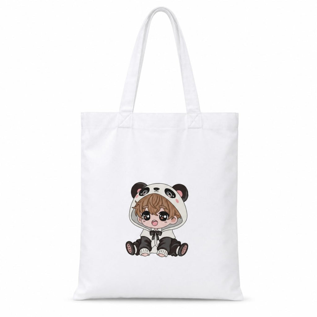 Adorvue New Launch 400 GSM Premium Cute Printed Tote Bag Stylish Eco-Friendly Cotton Handbags, Canvas Tote Bags for College, Shopping, Office, Travel, Grocery Runs, Beach Day and Casual Outings