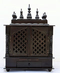 Jodhpur Handicrafts Wood Home Temple (45 x 30 x 60 cm, Beige)