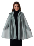 Beau Design Scarf, Lightweight Shawl Wrap for Women, Multiple Colours Available (Dark Gray)