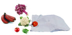 LUSKA Cotton Grocery Shopping Bags (Pack of 5) | with Handles | Hold 6 kg | 13 x 15 | White Hand-Made Reusable Eco Friendly Biodegradable Jhola Bag | Grocery Bags for Shopping | Gift Bags