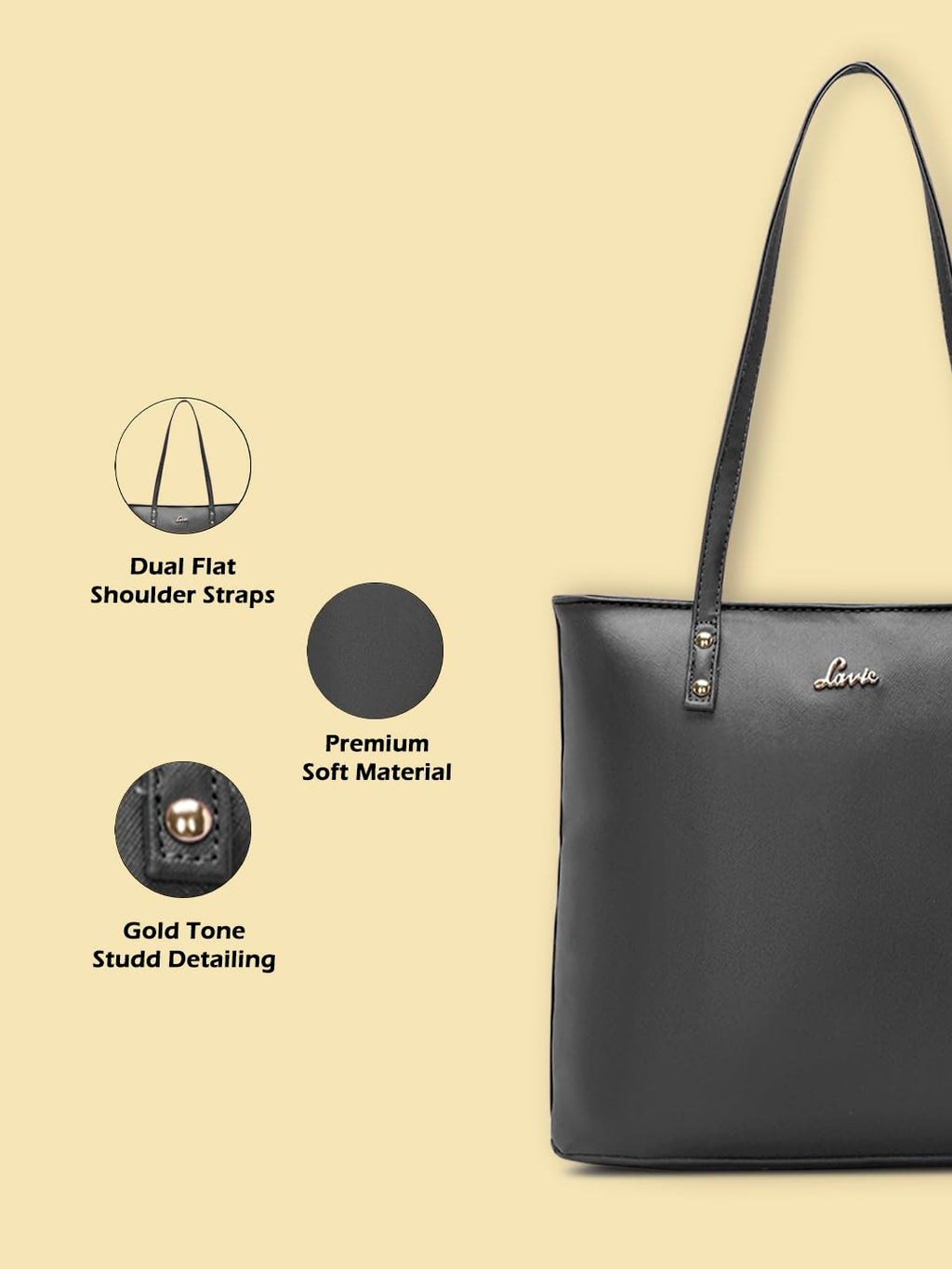 Lavie Pavo Women's Tote Bag (Black)