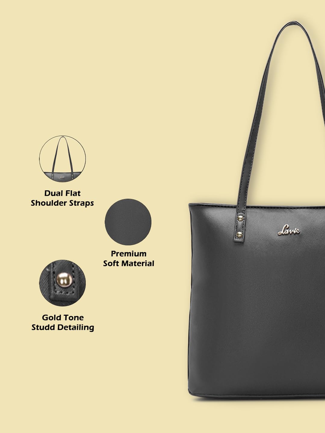 Lavie Pavo Women's Tote Bag (Black)