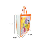 BBGRO Reusable Shopping Cotton Canvas Bags Kitchen Essentials Grocery Vegetable Bag jhola Carry Bag Eco-Friendly Multi-Purpos Pack of (2)