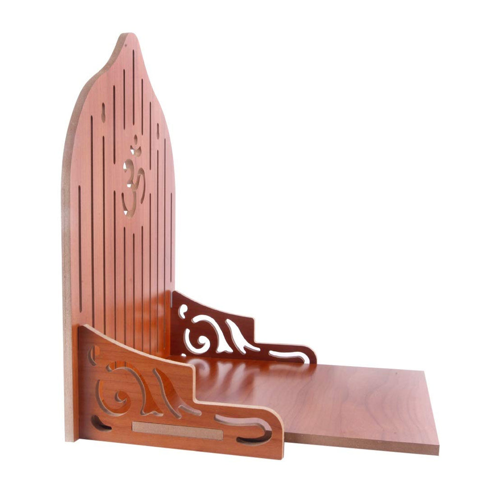 VJ Sons Wooden Temple Plywood Mandir Singhasan,Baal Gopal,Pooja Room Home Decore Office Or Home Temple (Red)
