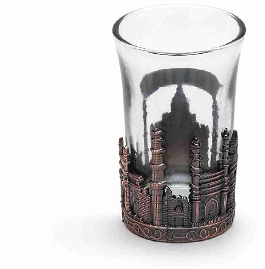 CRAFZO Shot Glass Copper,Perfect Antique Souvenir for Home Decorative Item, Gifts and Travel