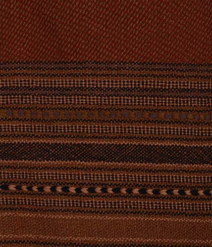 aruna Genuine HandWoven Kullu Woolen Shawlbrown- Colored with Beautiful HandWoven Embroidery for Women and Girls.