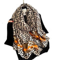 SWANKY Silk Stoles For Women Stylish Latest, Scarf for ladies & Girls, Head Neck Scarves, duppatta for girls (Multi 4)