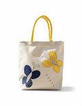 ZIG ZAG BAGS Canvas Tote Bag with Zipper | Butterfly Design | Hand-Painted Cotton Tote for Girls, Office & Shopping | Eco-Friendly Cloth Handbag | Stylish Shoulder Shopping Bag for Women (Butterfly)