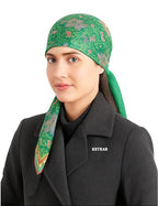 KETKAR Women’s Wool Winter Scarf | Soft & Warm Woolen Muffler | Stylish Cold Weather Wrap for Women | Pack of 1_Green