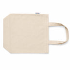 SPYKLEE Reusable Cotton Canvas Tote Bag with Zip Closure and Long Handles | Eco-Friendly Shopping Bag | Durable Washable Shoulder Tote for Office, Grocery, Travel & Daily Use - 14x16x4Inch (2Pcs)