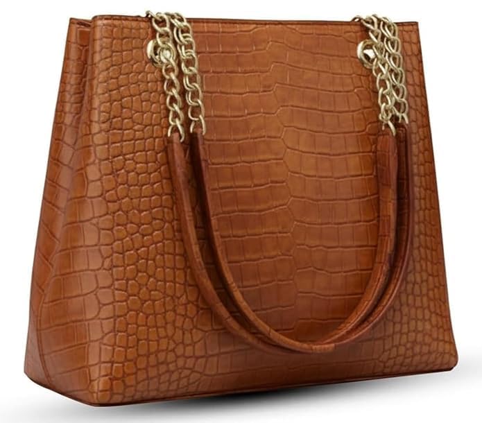 OPULLENT Women's PU Leather Tote Bag