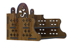 SSI Fully Handmade beautyfull Small Wooden Home and Office Temple/Pooja Mandir Pooja ghar