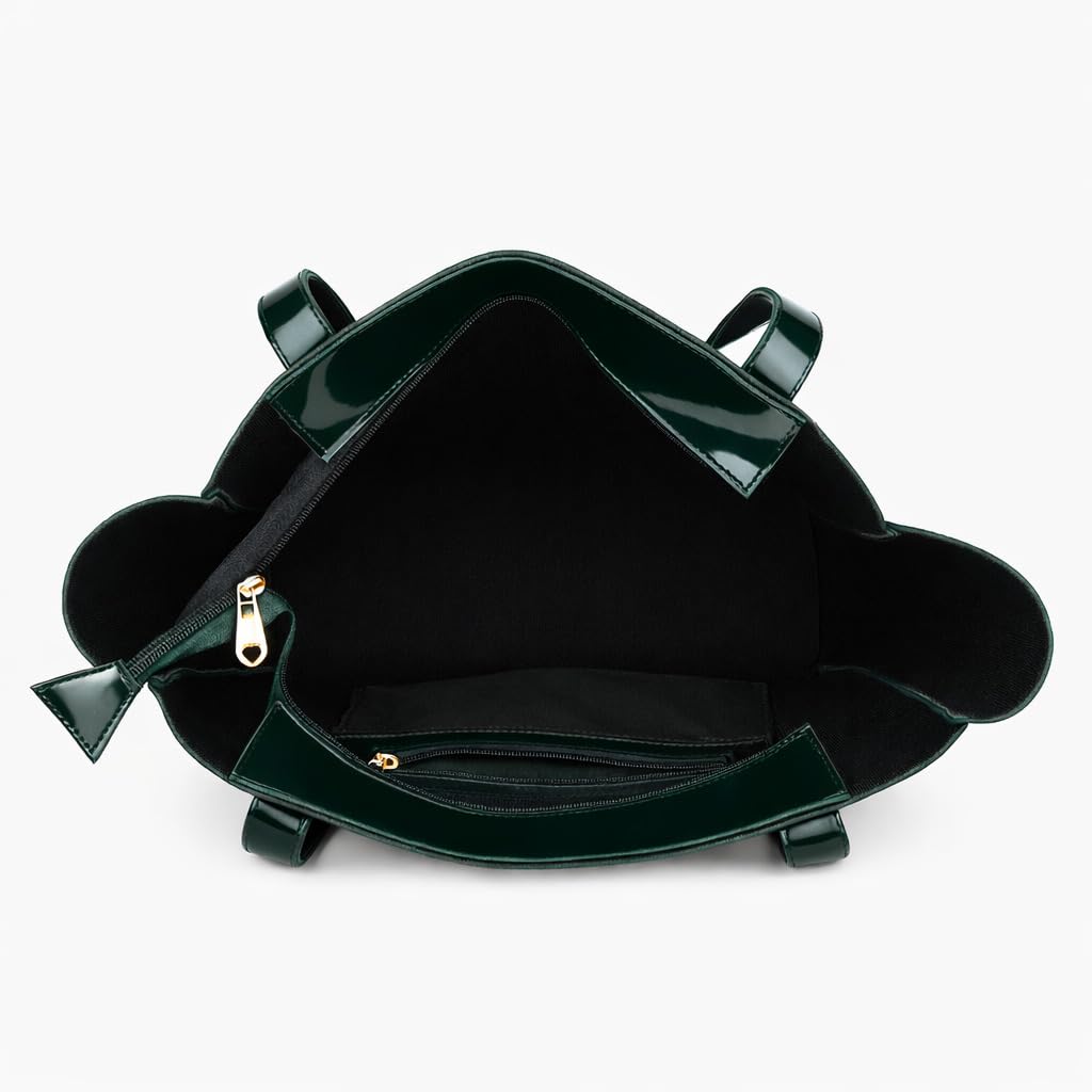 Carrylux ShinyAura Women's Tote Bag, Green