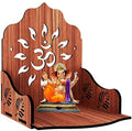 SSI Fully Handmade Beautiful Small Wooden Home and Office Temple/Pooja Mandir/Prayer