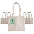 11x13 Inch Plain Canvas Tote Bag | 1 Pc, 5 Pcs, 7 Pcs, 10 Pcs, 15 Pcs, 20 Pcs, 25 Pcs | 100% Organic Reusable 180 GSM Cotton Handbag for Shopping, Daily Use, Grocery, DIY Painting & Storage (7)