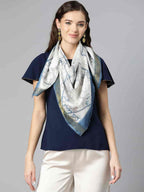 SILK LAND Women's Digital Printed Scarfs
