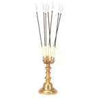 Artvarko™ Brass Agarbatti Stand Incense Holder Burner Idol Statue for Home Décor Mandir Temple Gift Showpiece 7 Inch
