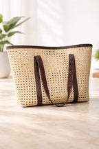 ENSAC Printed Tote Bag for Women | Premium Ladies Shoulder Stylish Handbag with Zip Closure | Shoulder Bag for Office, College, Travel & Daily Use