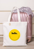 TAJNAN Reusable Tote Bags - 100% Organic Cotton Grocery Bag, Eco-Friendly Multi-Purpose, Sturdy Canvas with 15kg Capacity - Stylish Designs, Pack of 1 - Best Valentine's Gift