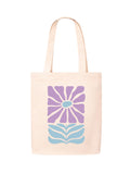 DOODLE Canvas Tote Bag for Women with Zip – Poly Cotton Shoulder Bag with Outer Zip & Inner Pocket for College, Office, Shopping & Travel