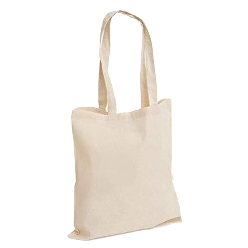 Generic 10 x 12 inch Cotton Bag Cream Pack of 2500 Bags.
