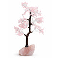 Vederra Certified Rose Quartz Crystal Tree |10-12 inch(300 Beads) with lab Certificate|Natural Stone Tree|Feng Shui & Vastu Home Decor|Gemstone Tree for Anniversary, Wedding & Housewarming Gift