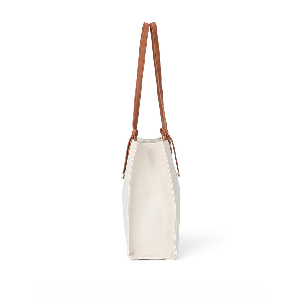 Lino Perros Monroe Hope Off-White Tote Bag