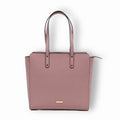 The Gusto Beyond Plus - Premium Vegan Leather Tote Bag for Women, Big Size, Pink | Stylish Handbag for women with Zip Closure | Fit for Office Bag, College, Travel Use | Handcrafted in India