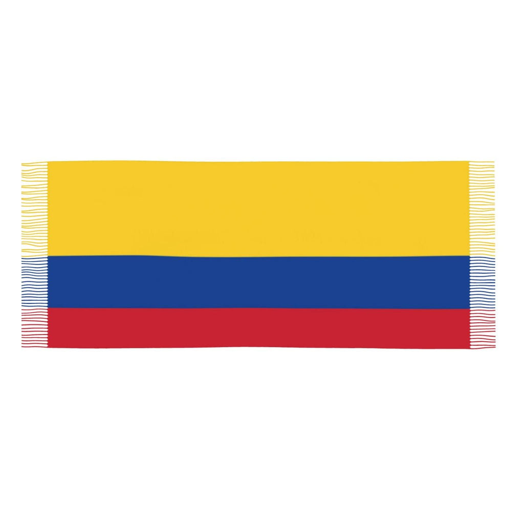 QZLAN Colombian Flag Blanket Scarf Shawls Wrap Accessories for Women, Multi, Large