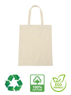 Sitaram Designer Cotton Tote Bag, Lightweight Reusable Grocery Shopping Cloth Bags, Suitable for DIY, Gift, Activity (Pack of 4)